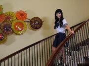 性感学生装妹子妩媚性感阴毛勾人来舔脚吃鸡